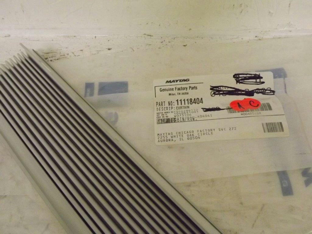 MAYTAG WHIRLPOOL AIR CONDITIONER 11118404 CURTAIN NEW MAYTAG WHIRLPOOL AIR CONDITIONER 11118404 CURTAIN NEW